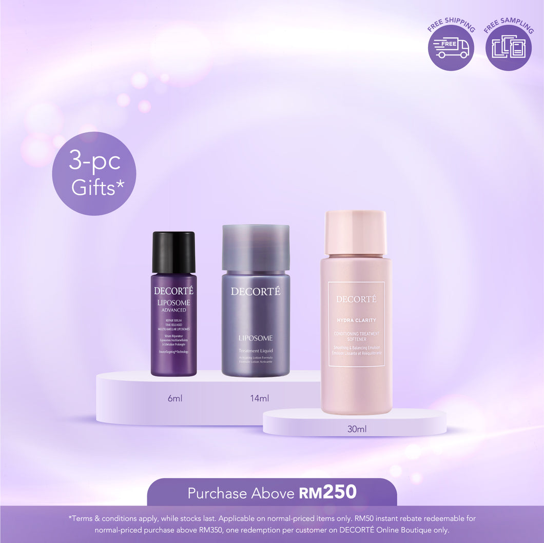 3-pc Beauty Gifts (Order above RM250)