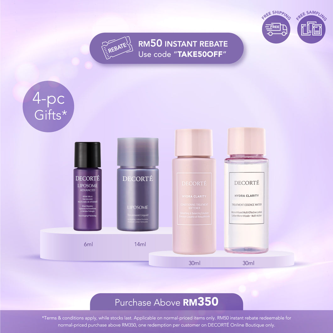 4-pc Beauty Gifts (Order above RM350)