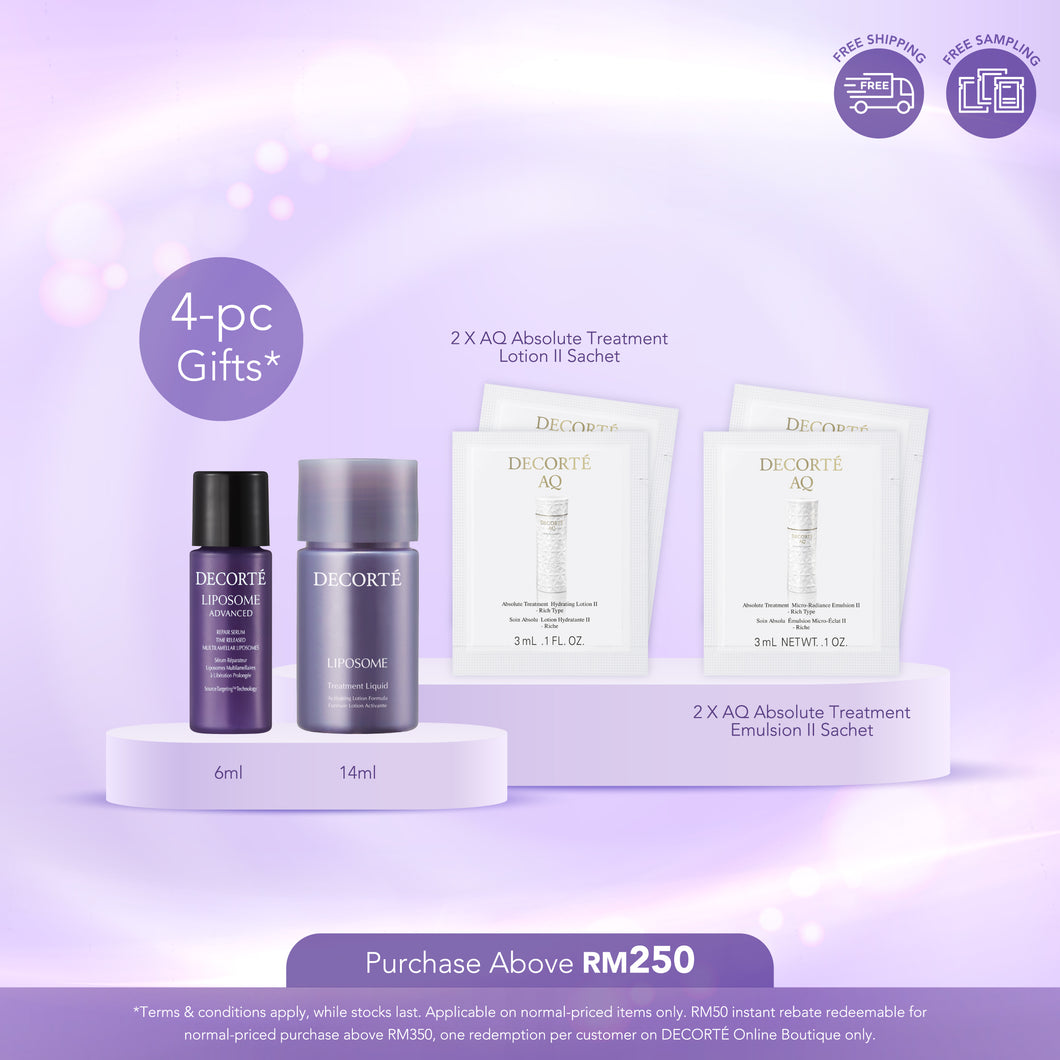 4-pc Beauty Gifts (Order above RM250)