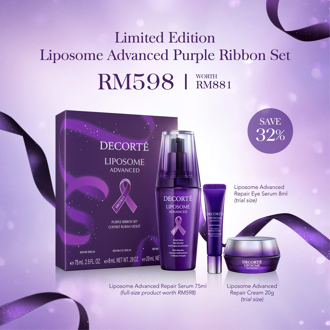 Liposome Advanced Purple Ribbon Set