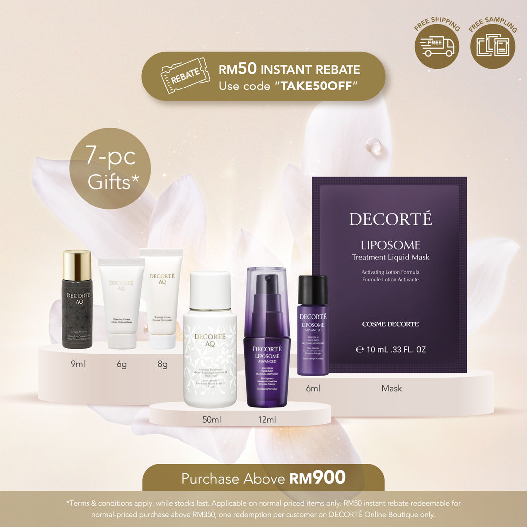 7-pc Beauty Gifts (Order above RM900)