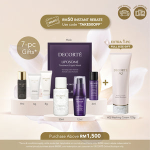 7-pc Beauty Gifts + 1-pc Extra Full Sized Gift (Order above RM1,500)