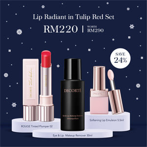 Lip Radiant in Tulip Red Set