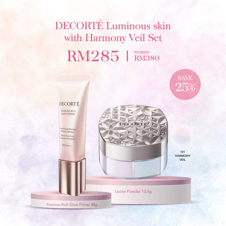 DECORTÉ Luminous skin with Harmony Veil Set