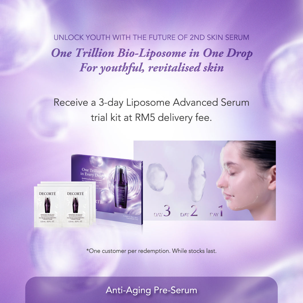 Liposome Advanced 3-day trial kit for only RM5 flat rate delivery
